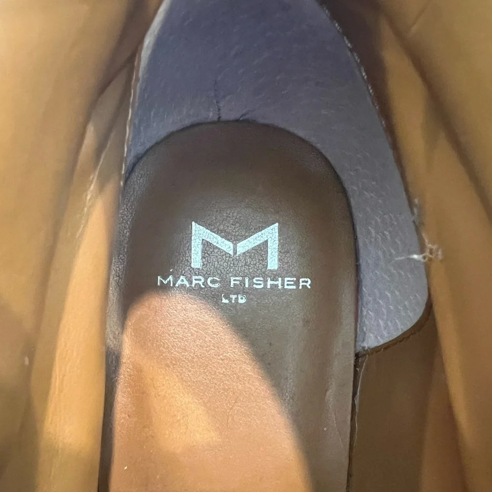 Marc Fisher LTD Nairy Leather Boot SIZE: 7 - Picture 3 of 14